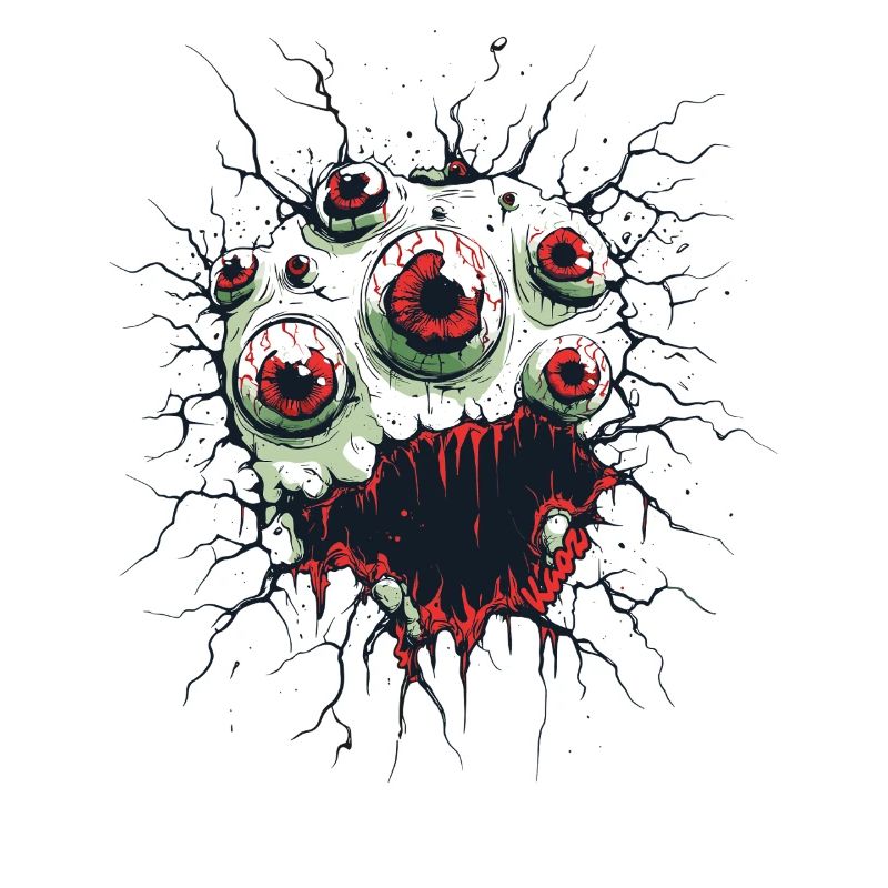 Œil de la terreur – Un monstre perce