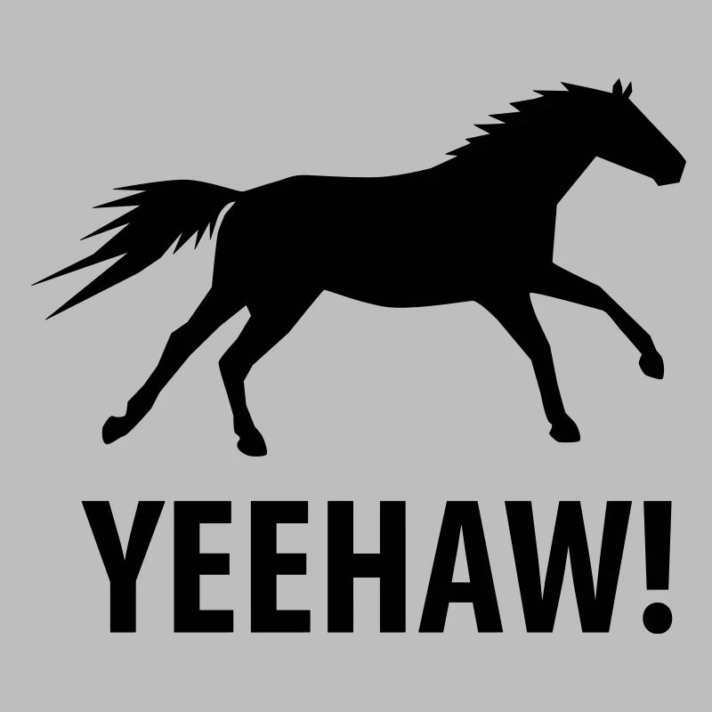 Yeehaw Wildpferd Pferd