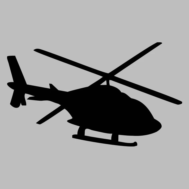 Hubschrauber Schatten Silhouette