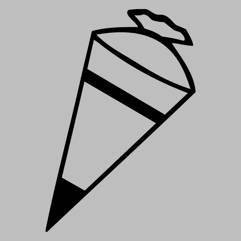 Sugar cone - school cone