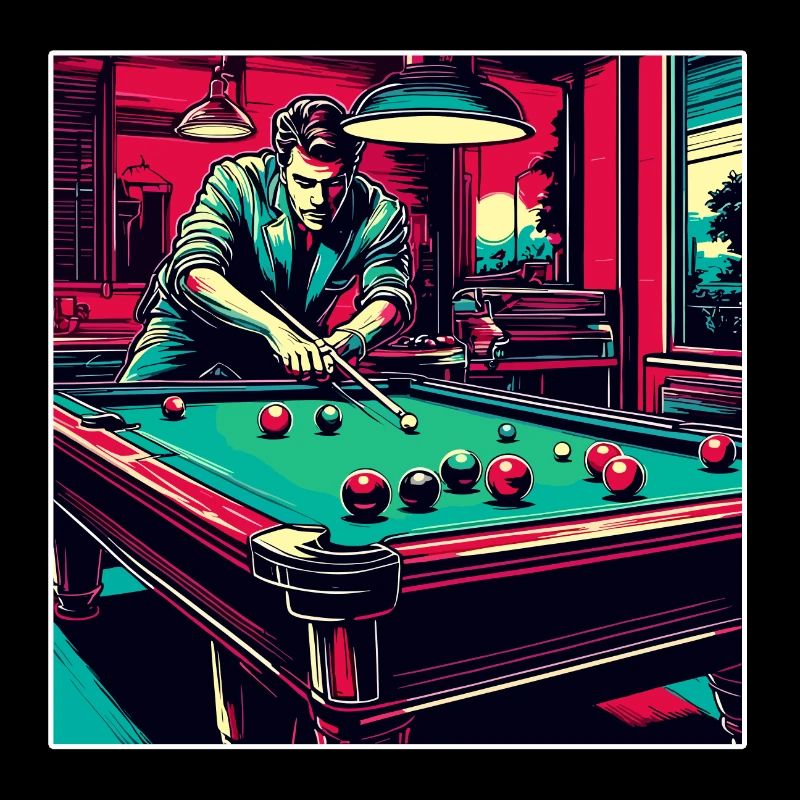 Billard / Boule de billard / 8 boules / billard / Kö