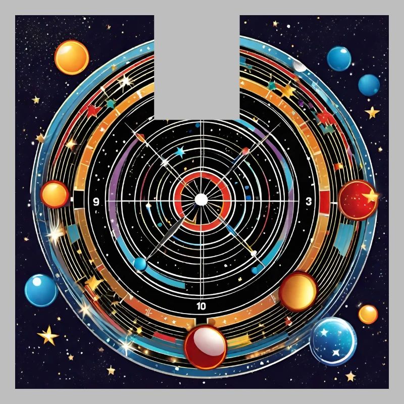 Planetary Precision - Galaxy Dartboard