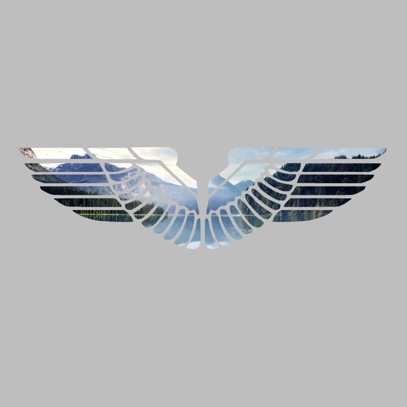 Eagle wing emblem