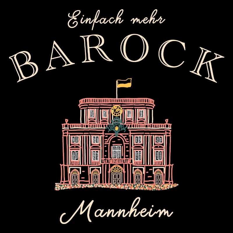 Mannheim, Palais baroque, Bade-Wurtemberg