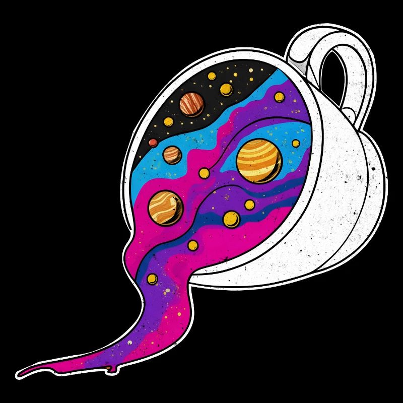 Cosmic Coffee Mug Galaxy River