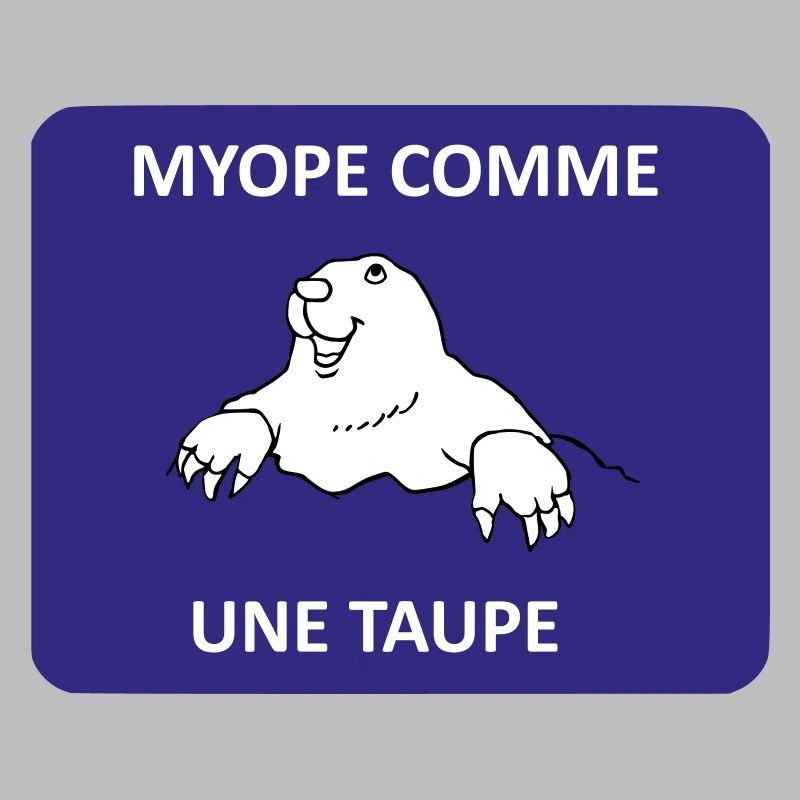 Short-sighted as a mole