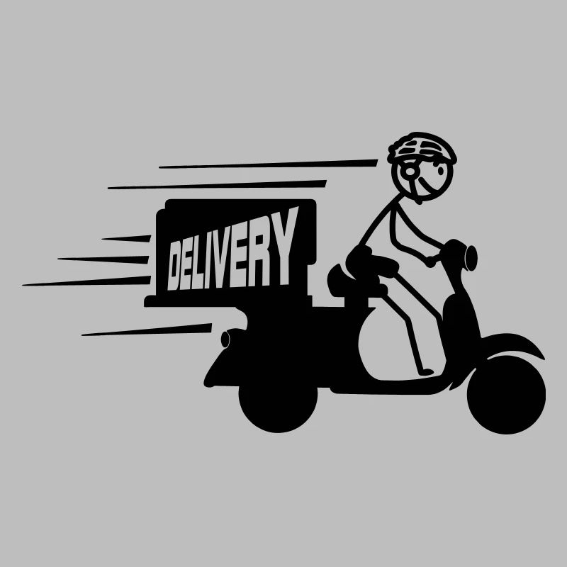 Scooter-Paket oder SMS-Lieferung