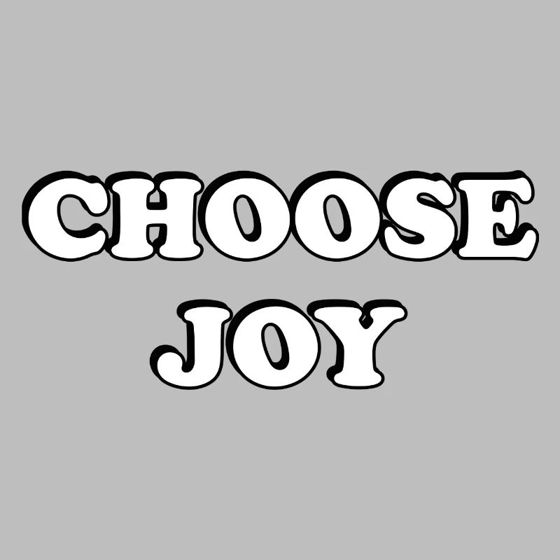 Choose Joy Bold Typography