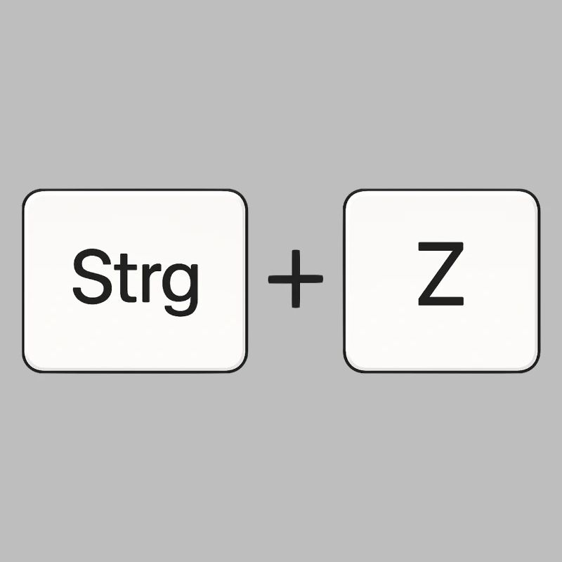 Ctrl + Z