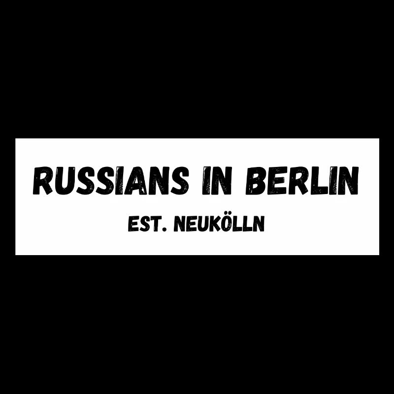 Les Russes à Berlin Neukölln Est.