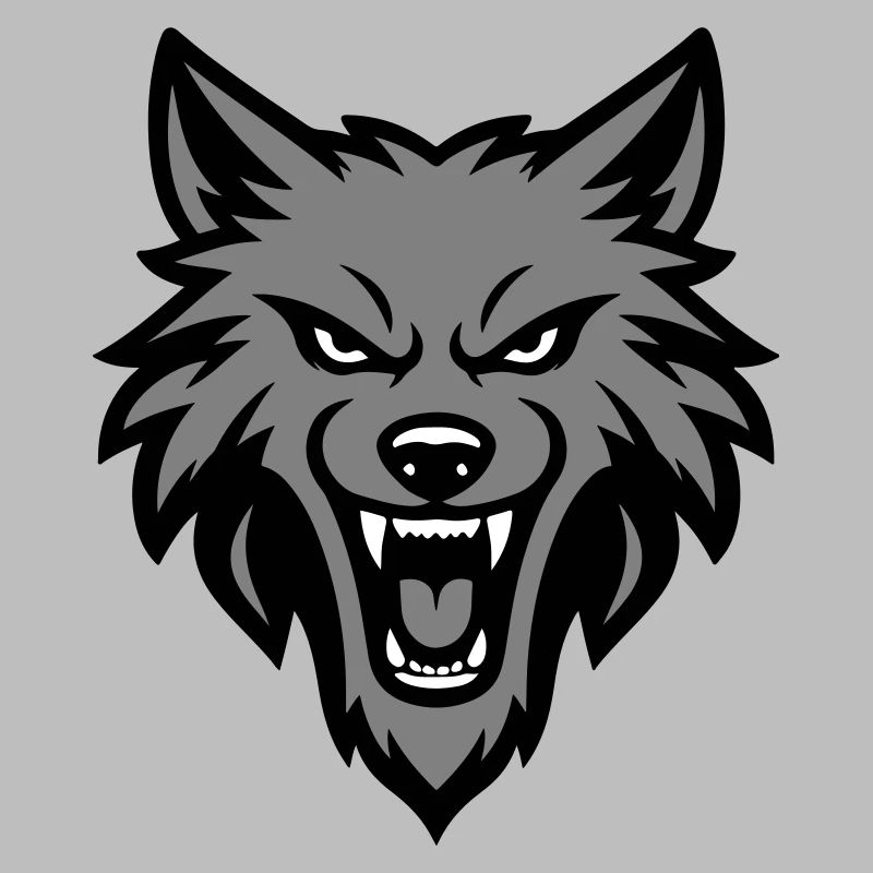 Wolf Kopf Logo