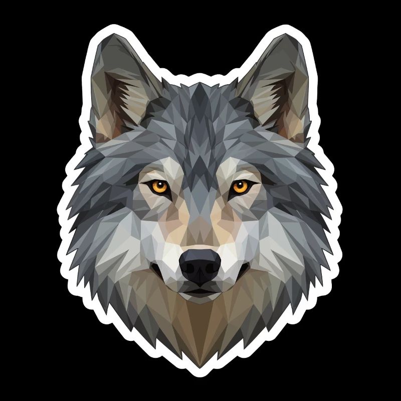 Geometrischer Wolf