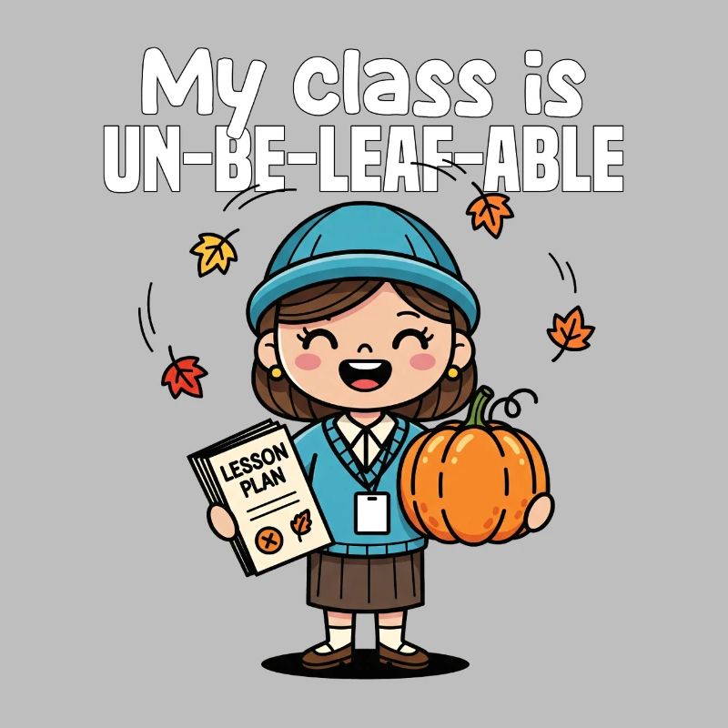 MY CLASS IS UN-BE-LEAF-ABLE - TEACHER GIFT