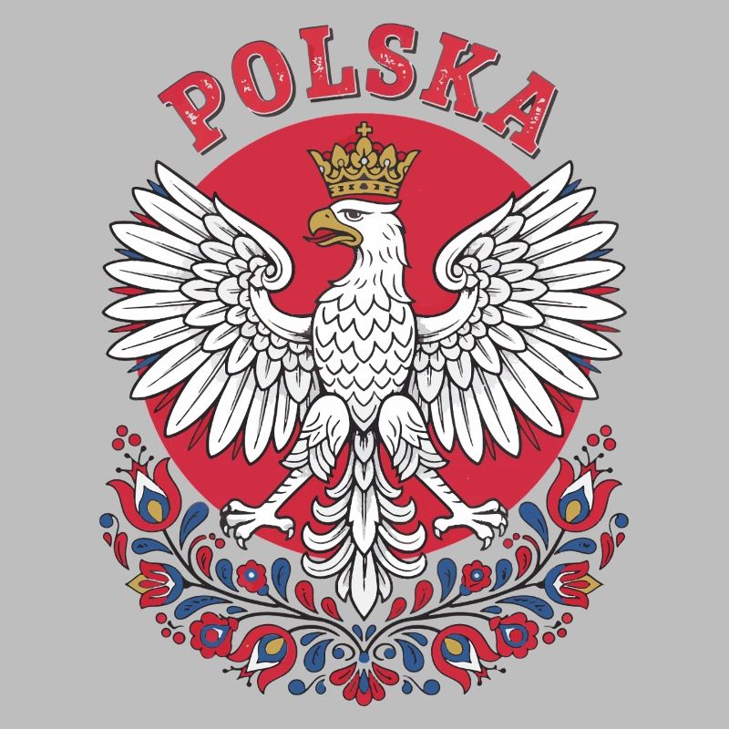 Polska Adler Volksemblem Kunst