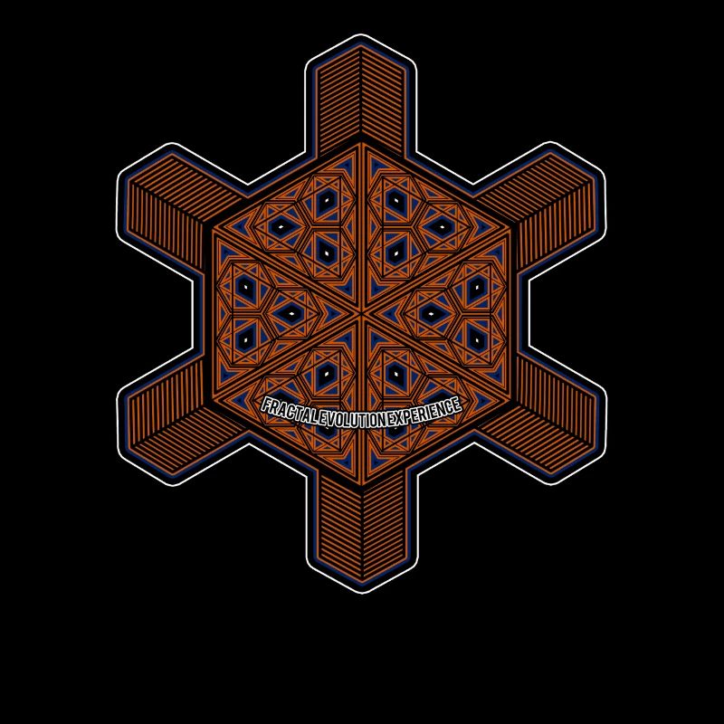 Fractal Evolution Mandala Goa Psy Rave Festival