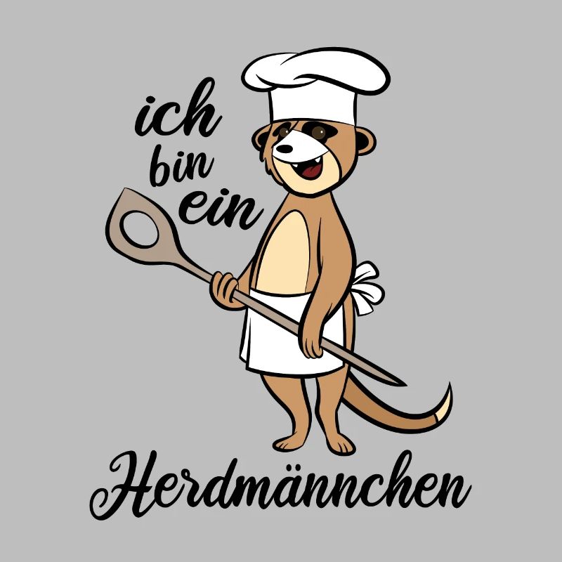 Ich bin ein Herdmännchen - Erdmännchen Kochlöffel