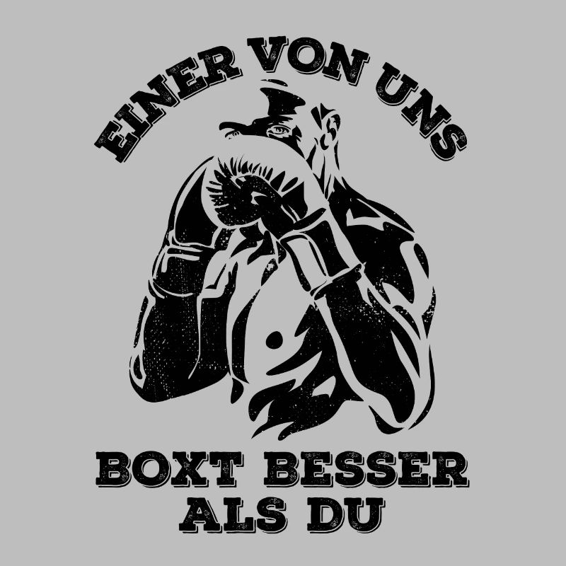 Boxen - einer von uns boxt besser als du