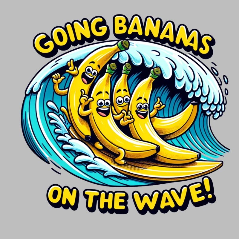 Going Bananas on the Wave