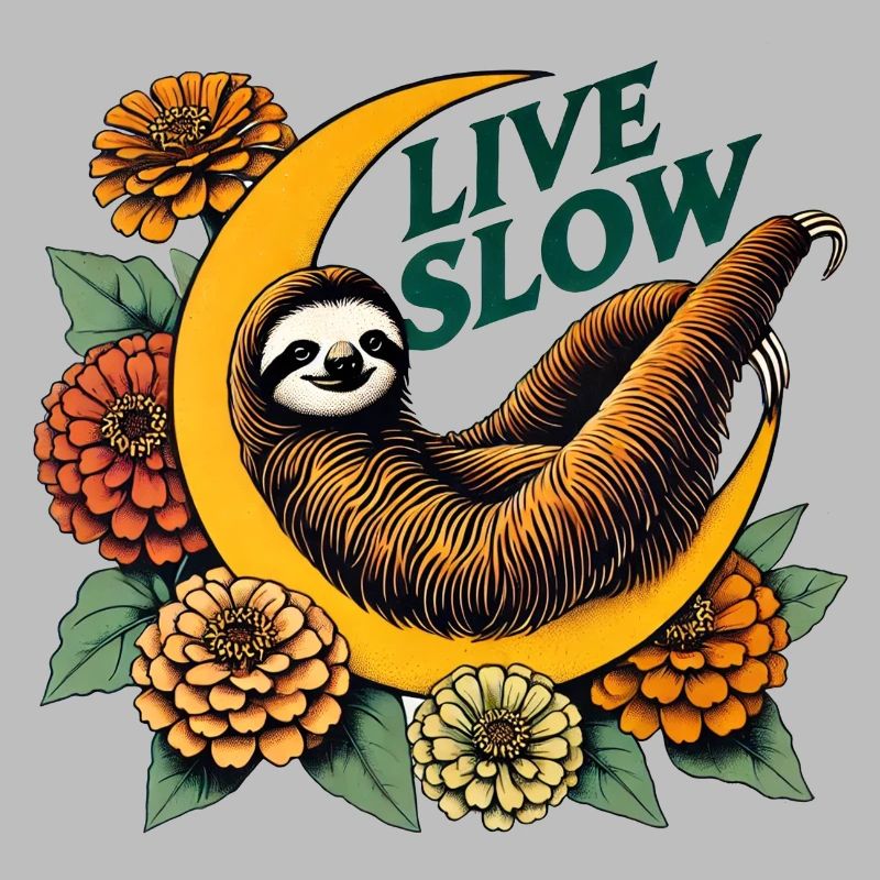 Lebe Slow Sloth