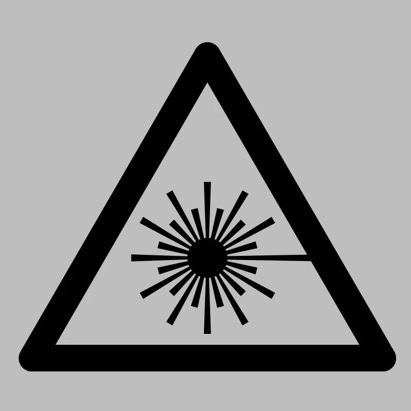 Symbole de danger - Laser Light