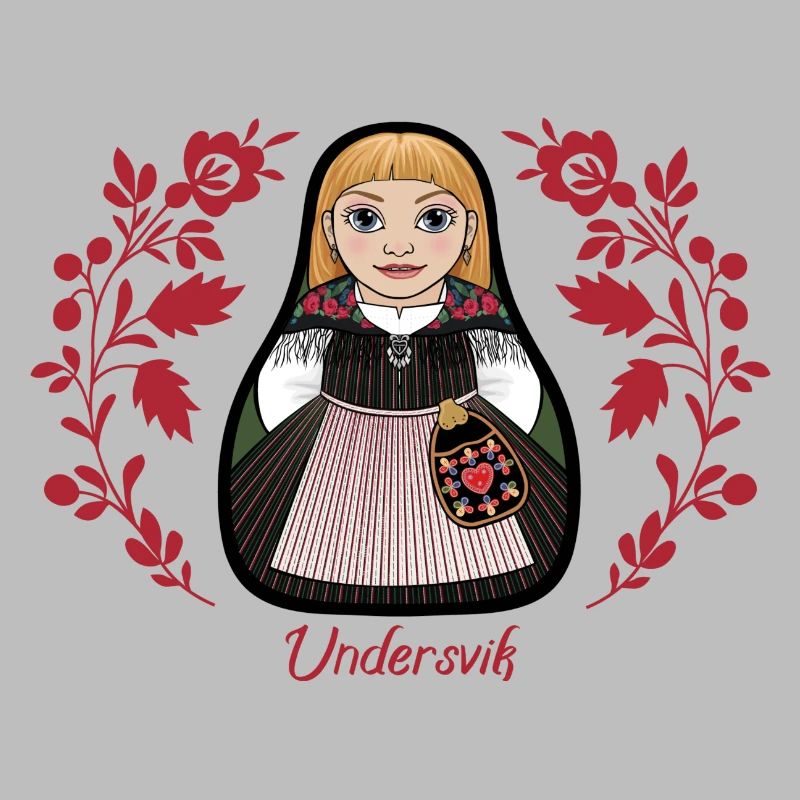 UndervikStinta avec des fleurs