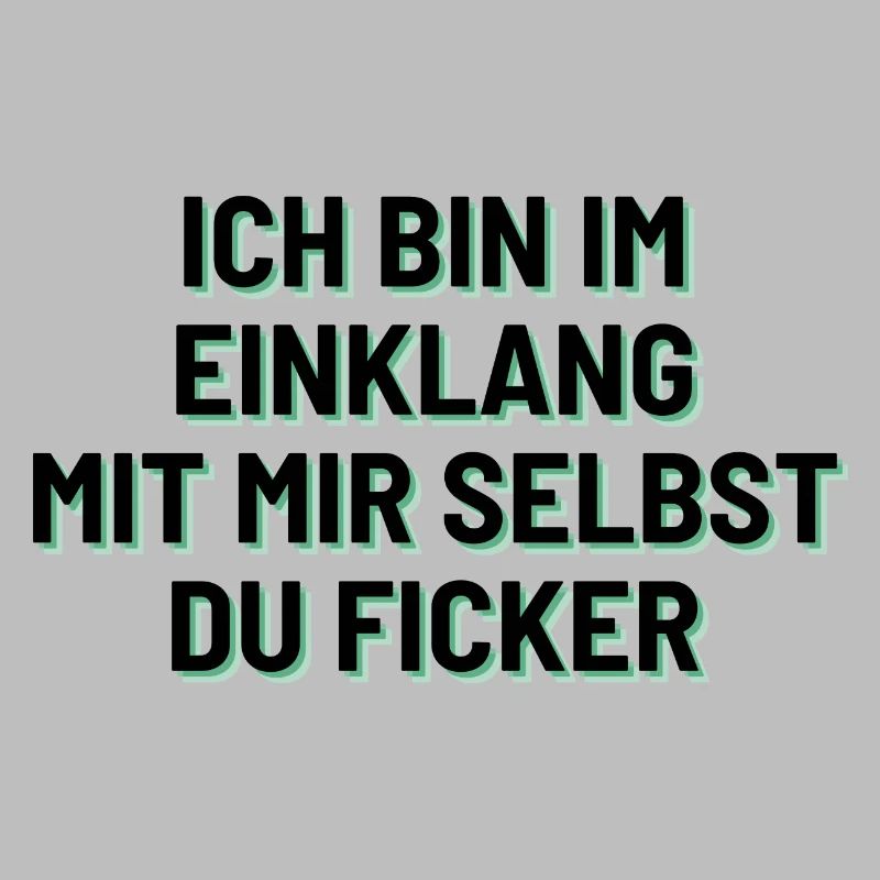 Ich bin im Einklang mit mir selbst.