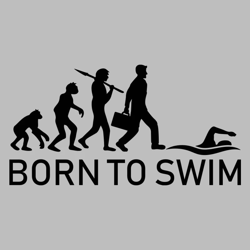 born to swim evolution born to