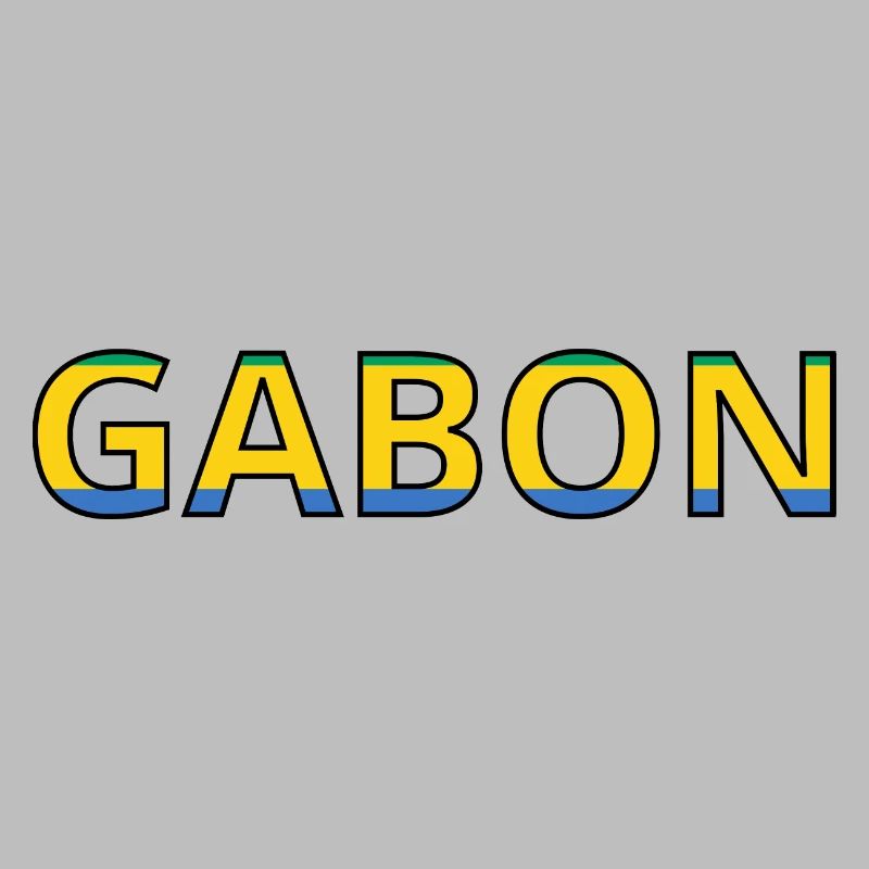 Flagge von Gabun