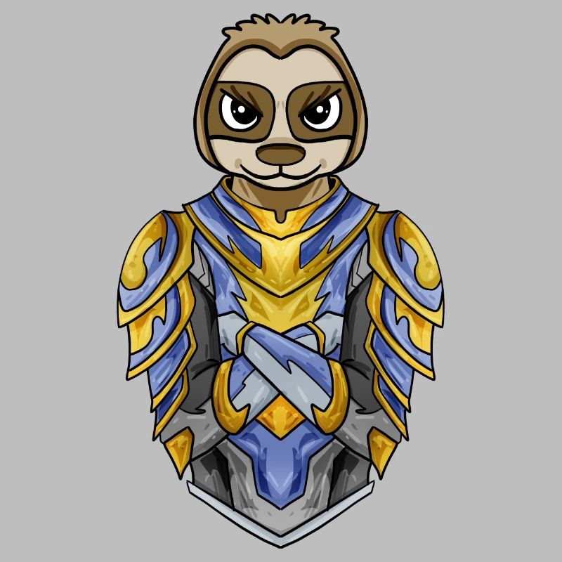 Knight Sloth cool