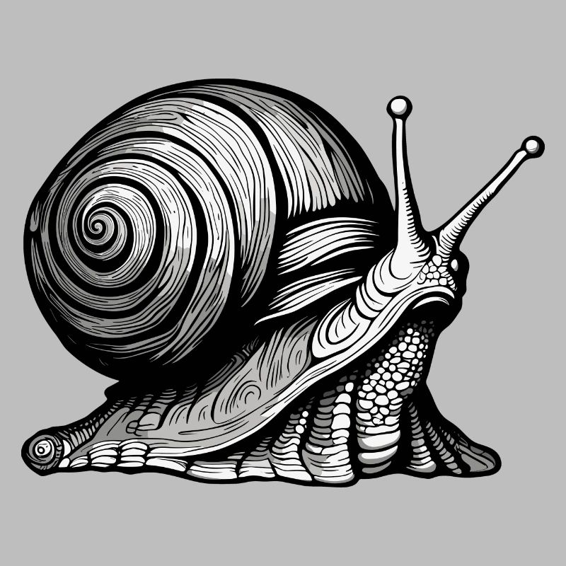 Escargot / Animal / Ramper / Visqueux / Lent