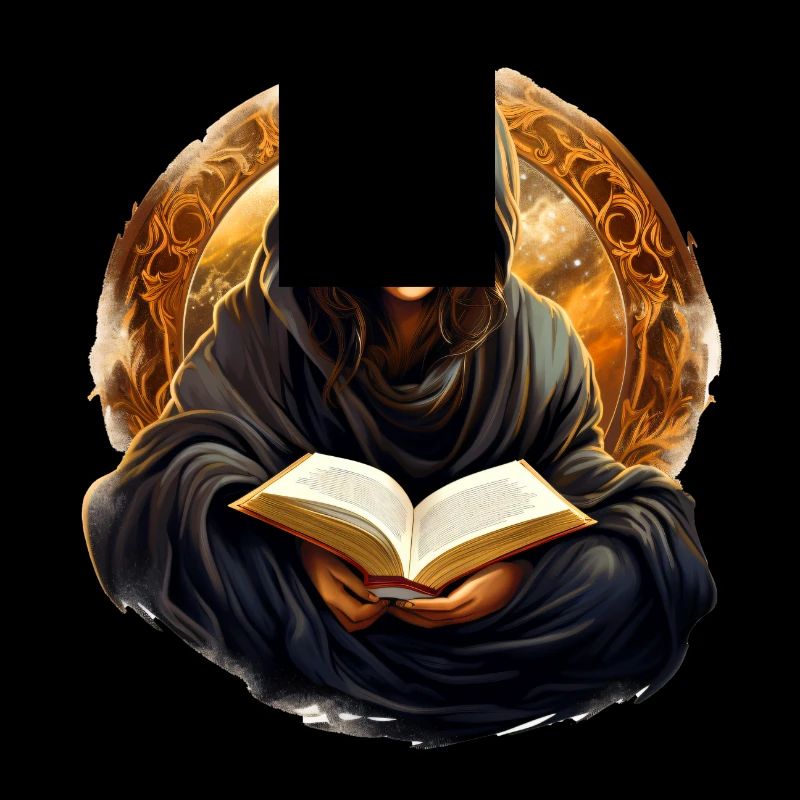 Reading with a cuddly blanket