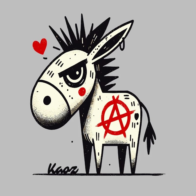 Rebellious & Funny: Anarchy Punk Donkeys