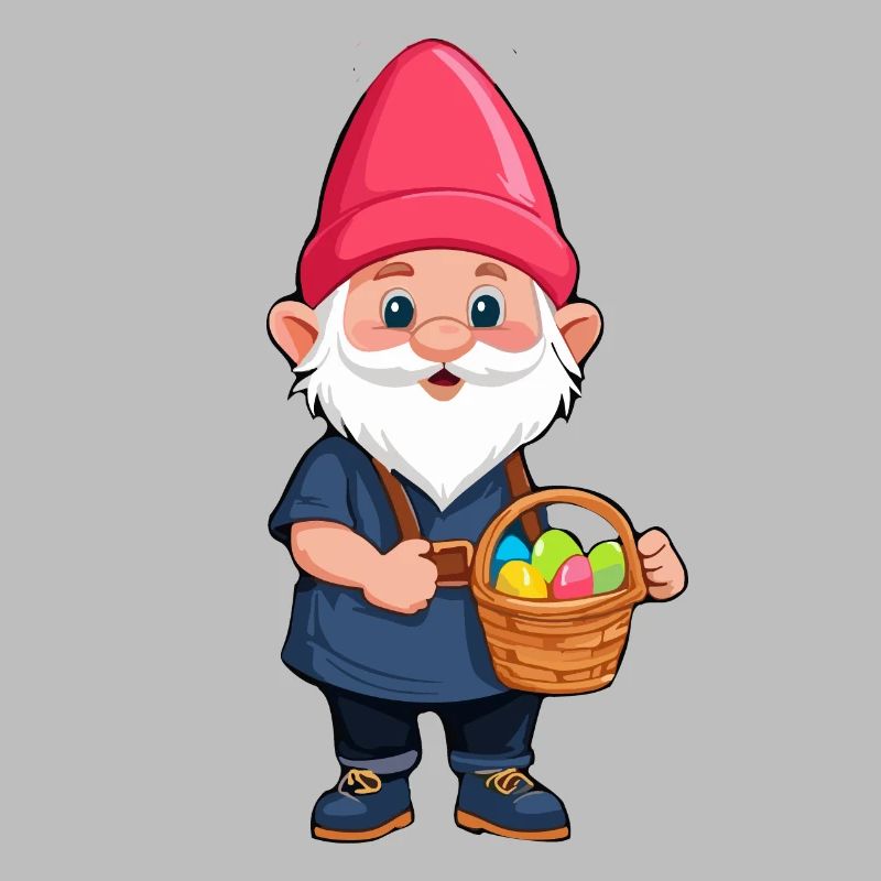 Easter Norse Gnome Easter Bunny Dwarfs