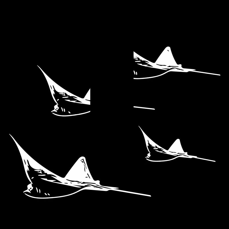 Eagle ray flight formation