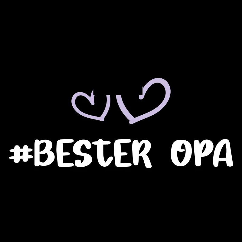 Bester Opa Herz Liebe