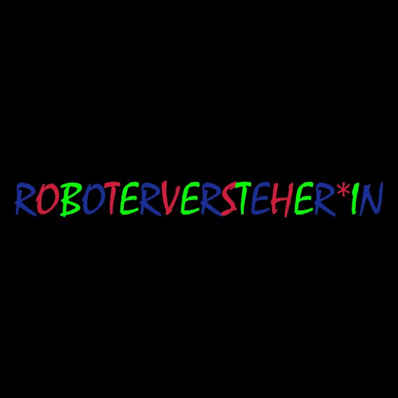 Robot Understander – Colorful Typography