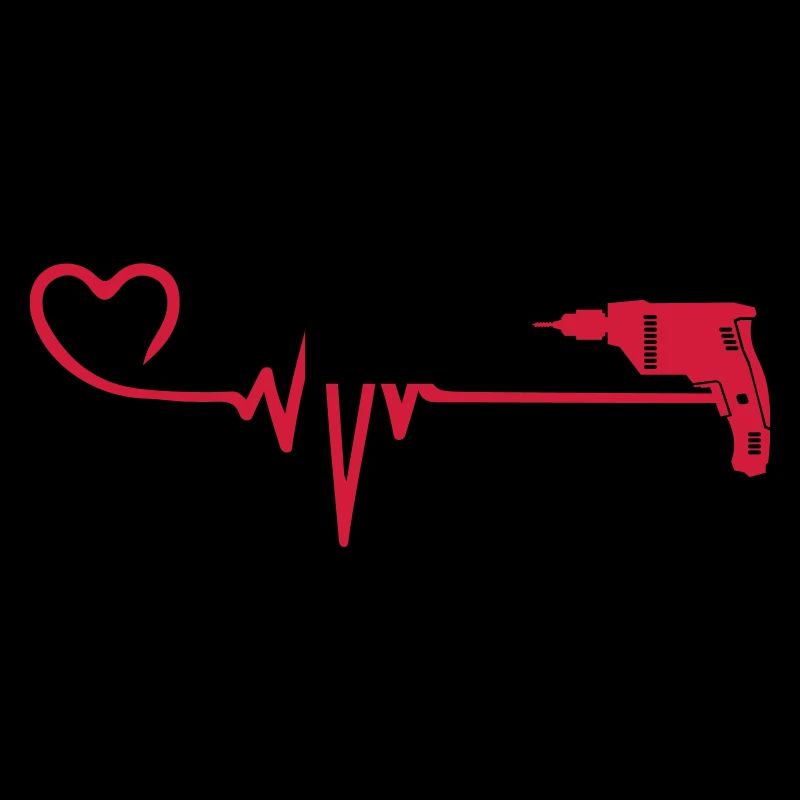 Drill Pulse Heart Love