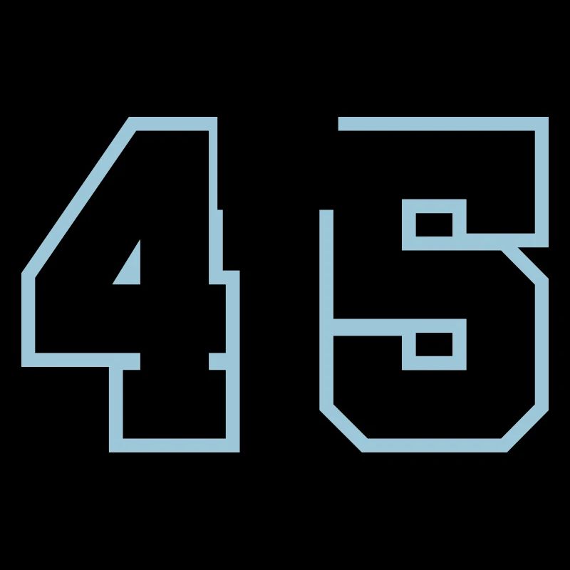 Symbole de 45 chiffres