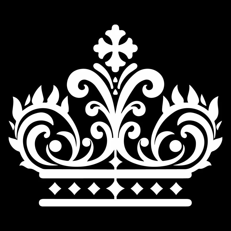 Krone Ornamente Symbol