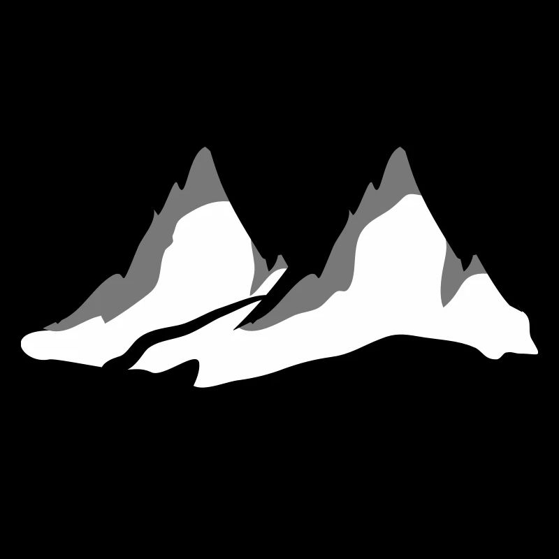 Schöne Berge Wanderweg