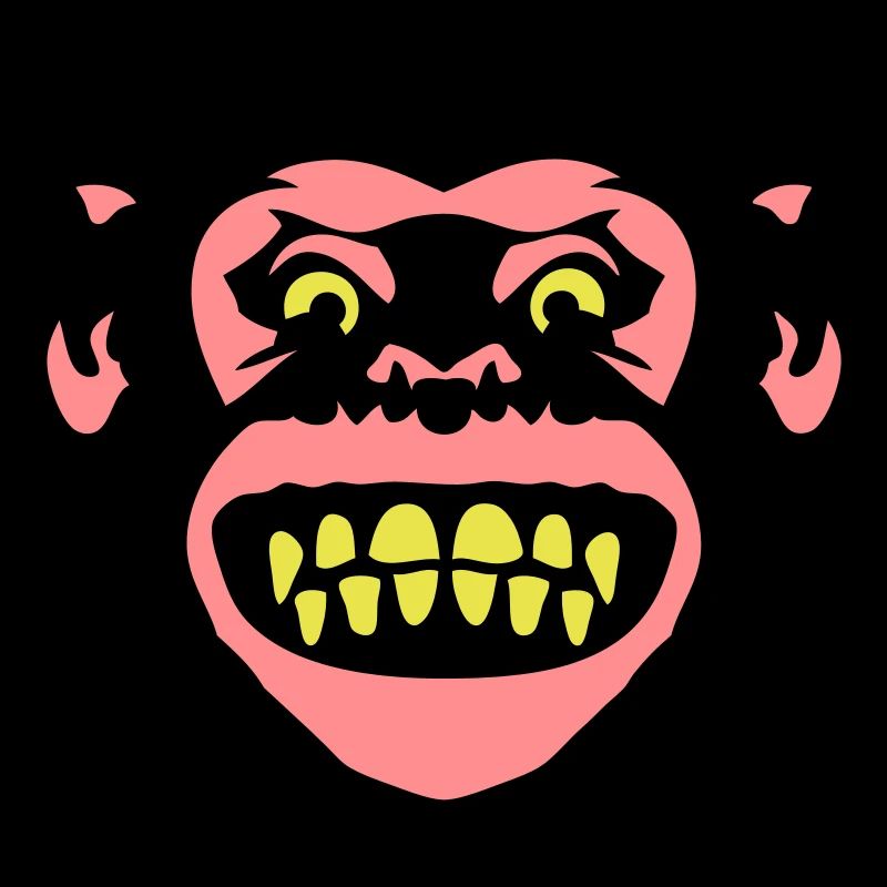 monkey monkey Grimasse 8