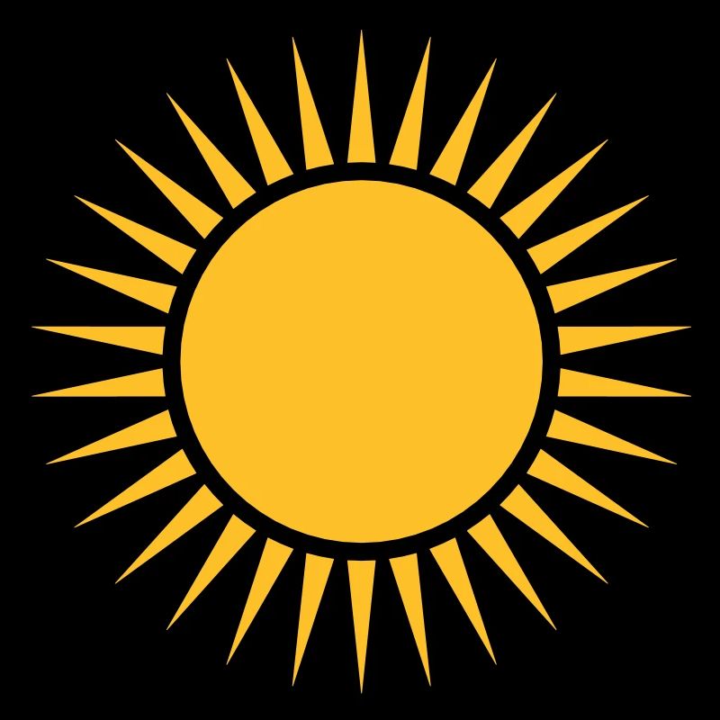 Sun, rays, wreath, your design, frame, text