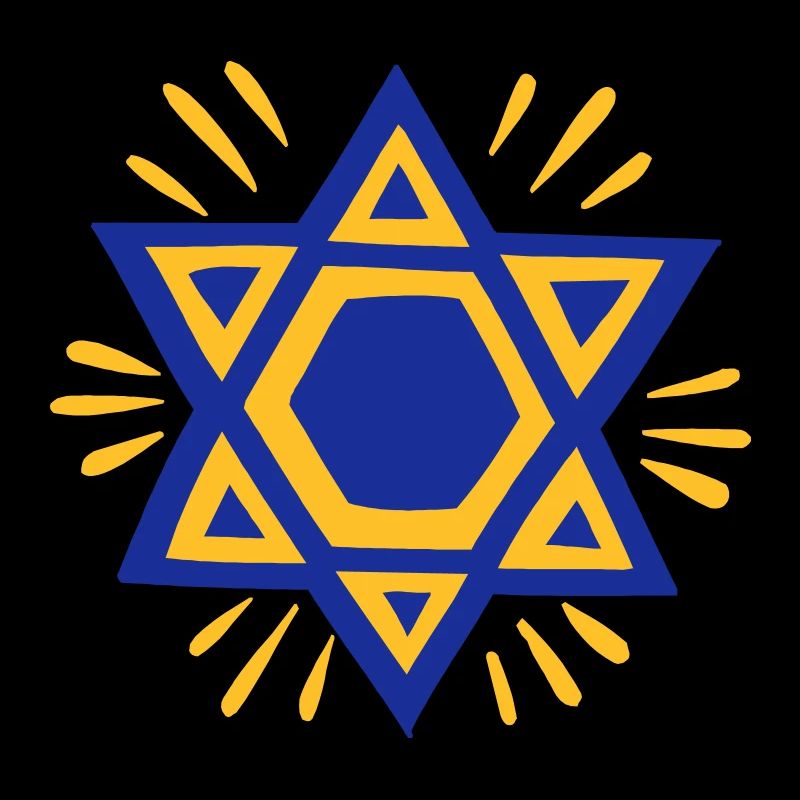 Étoile de David 2farbig