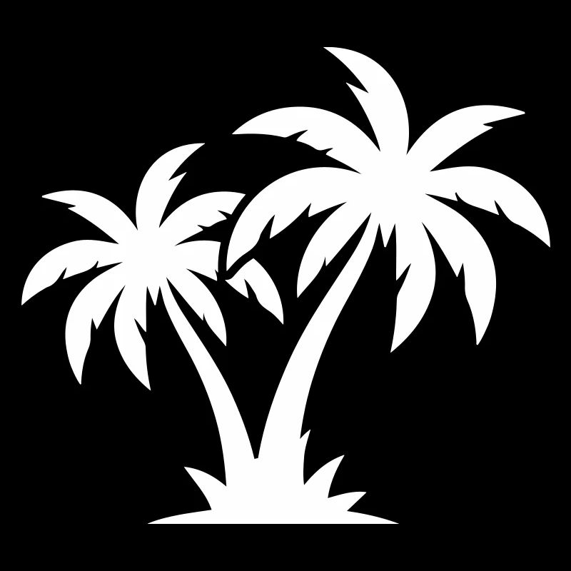 Palm Trees Beach Icon