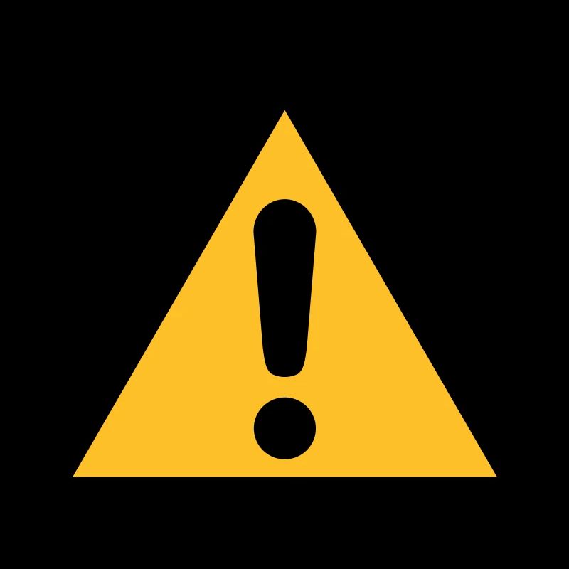 Symbole de danger - Danger général (2 couleurs)