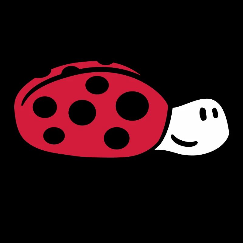 Mignon petite coccinelle douce