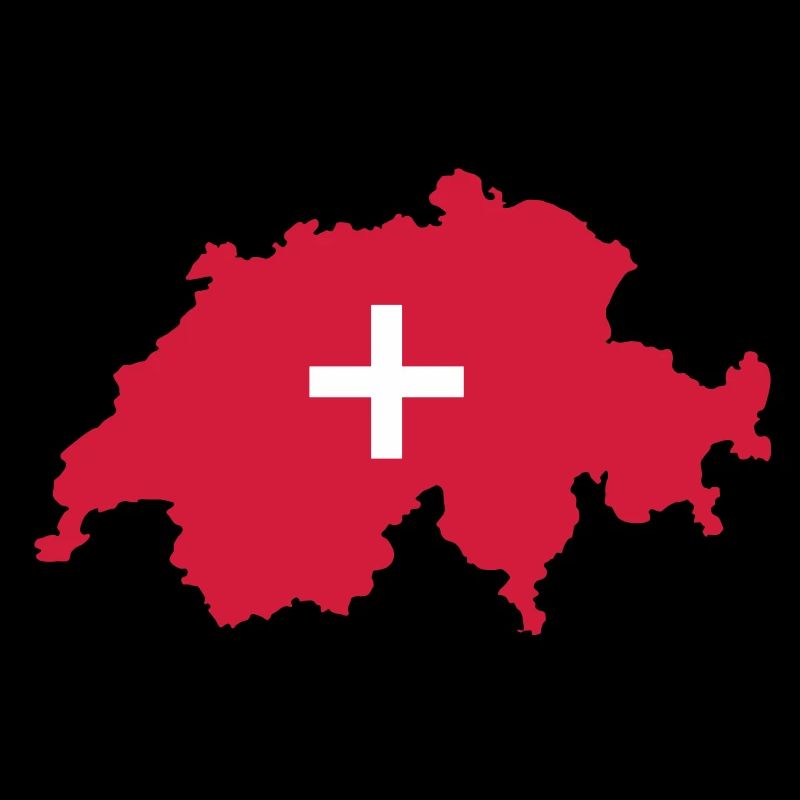 Schweiz mit Kreuz