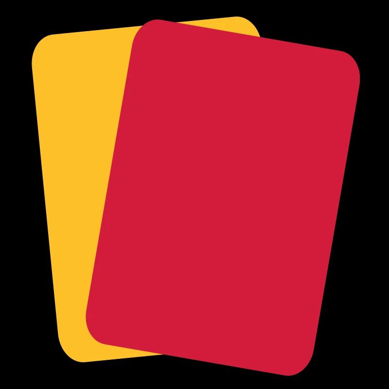 Red yellow card
