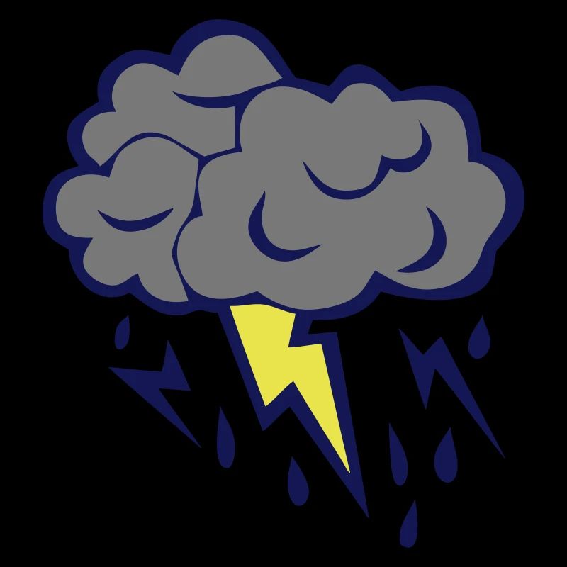 cloud cloud lightning storm rain 606