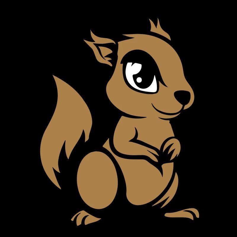 eichhörnchen comic tier